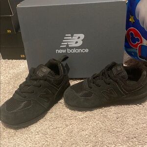 New Balance Kids Black Sneakers